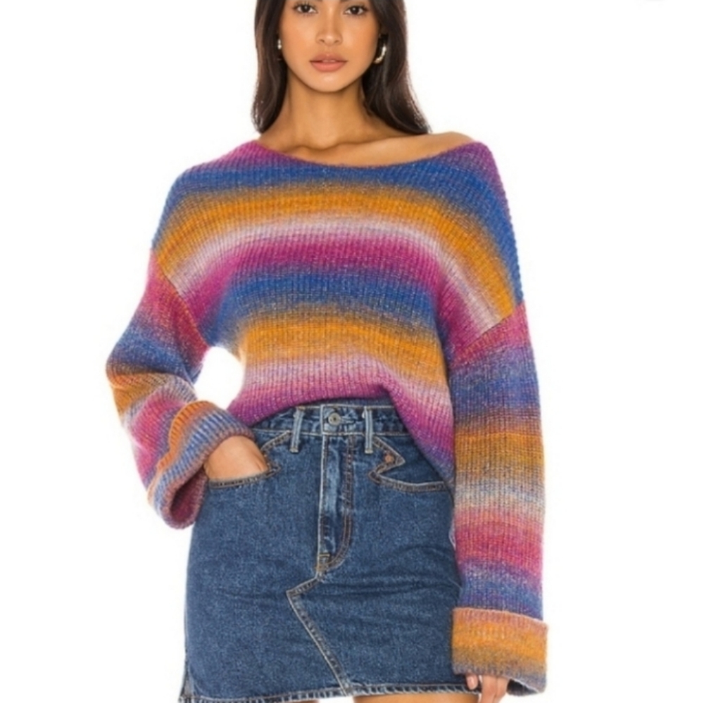 Wildfox Long Sleeve Bell Sweater
